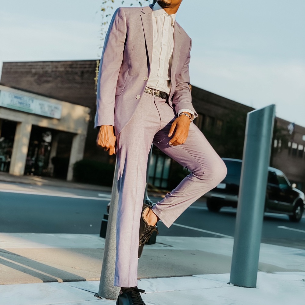 Express Mens Slim fit suit 38R